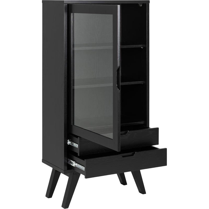 A-Line vitrine, sort eg