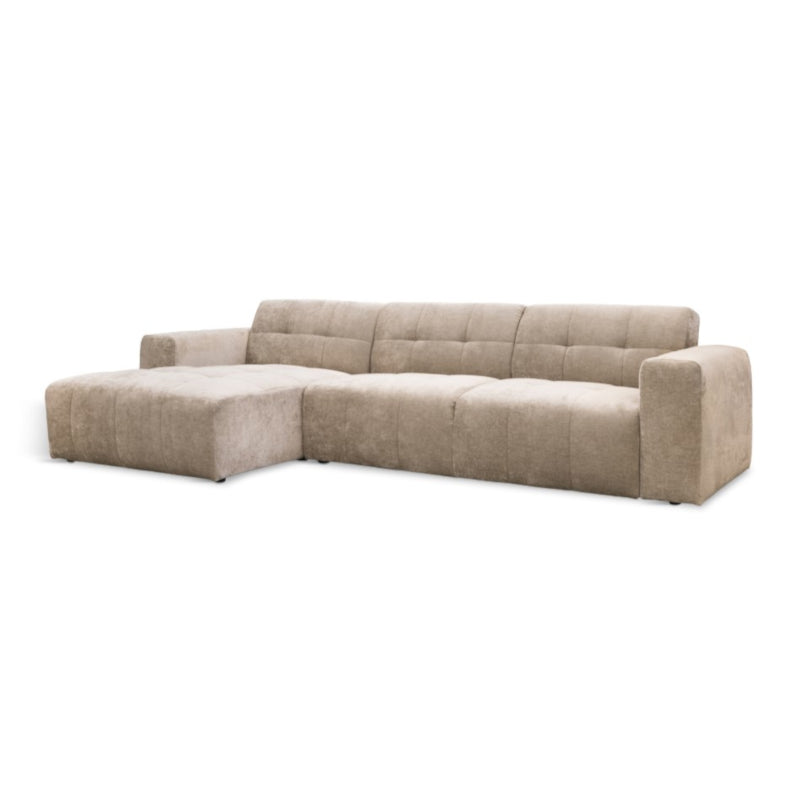 Aviano sofa m/chaiselong, grå