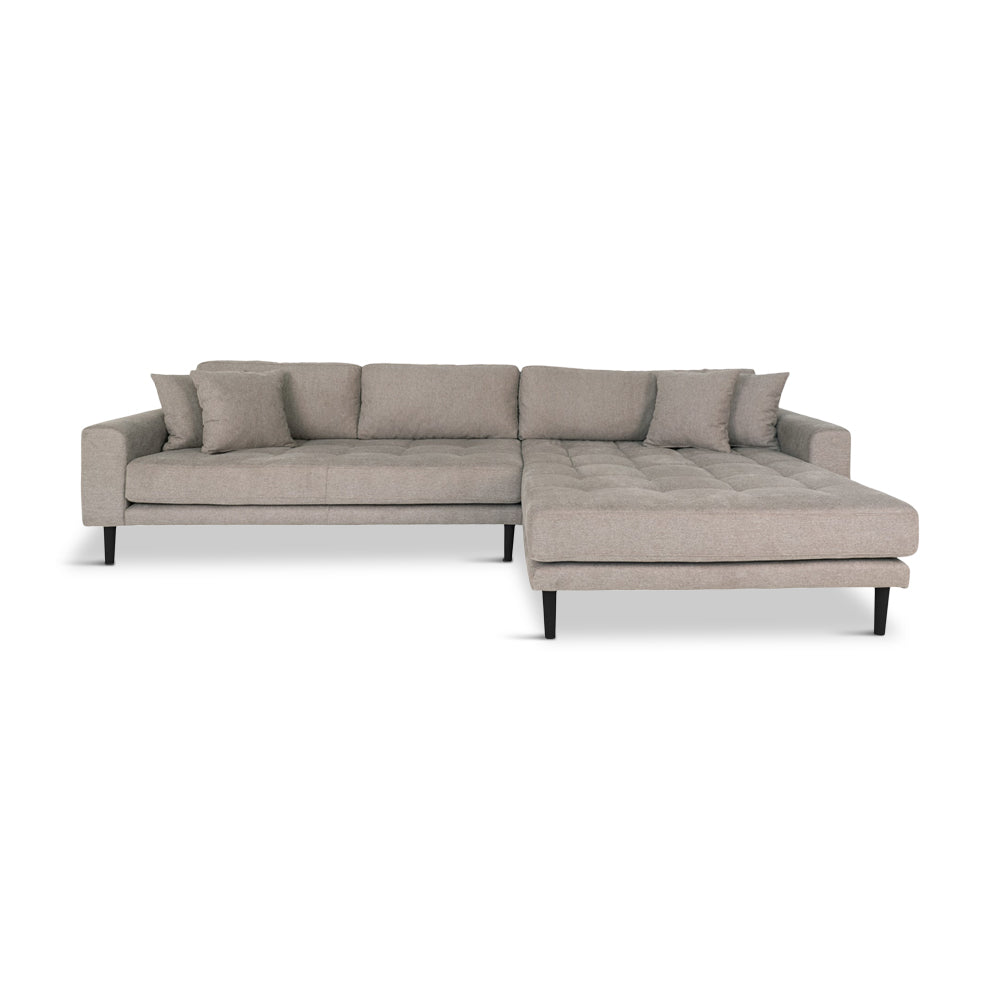 Fabio sofa m/chaiselong, stone