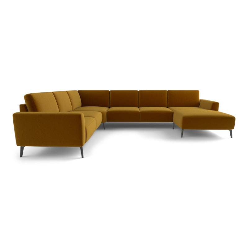 Modu hjørnesofa, gold velour