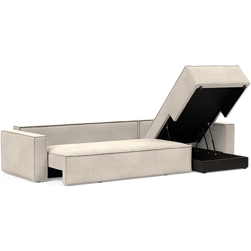 Newilla sovesofa m/chaiselong, ivory