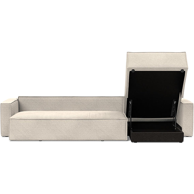 Newilla sovesofa m/chaiselong, ivory