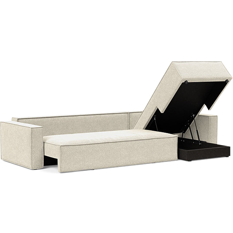 Newilla sovesofa m/chaiselong, off white