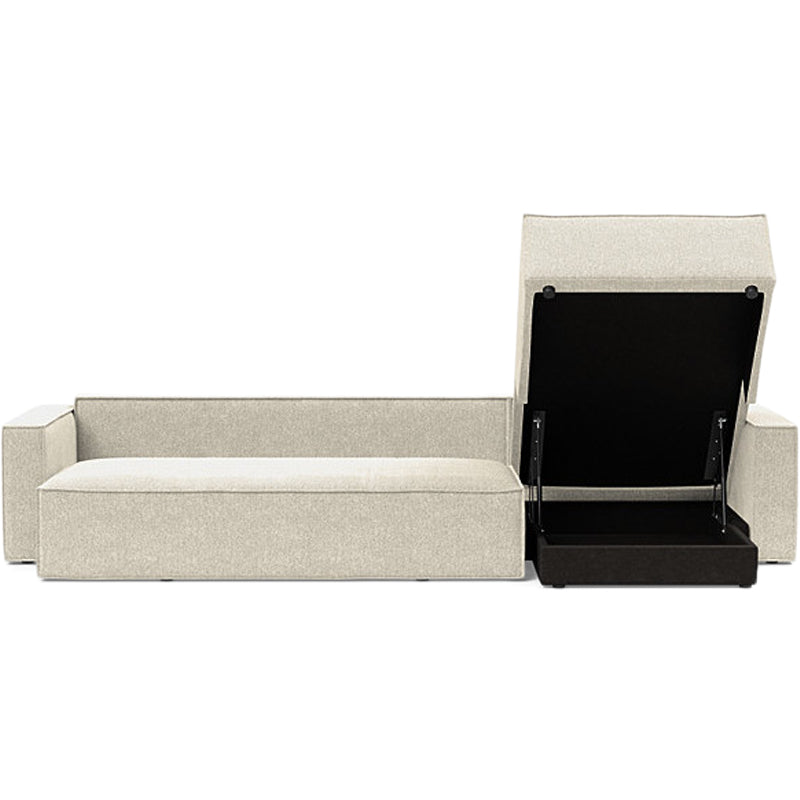 Newilla sovesofa m/chaiselong, off white