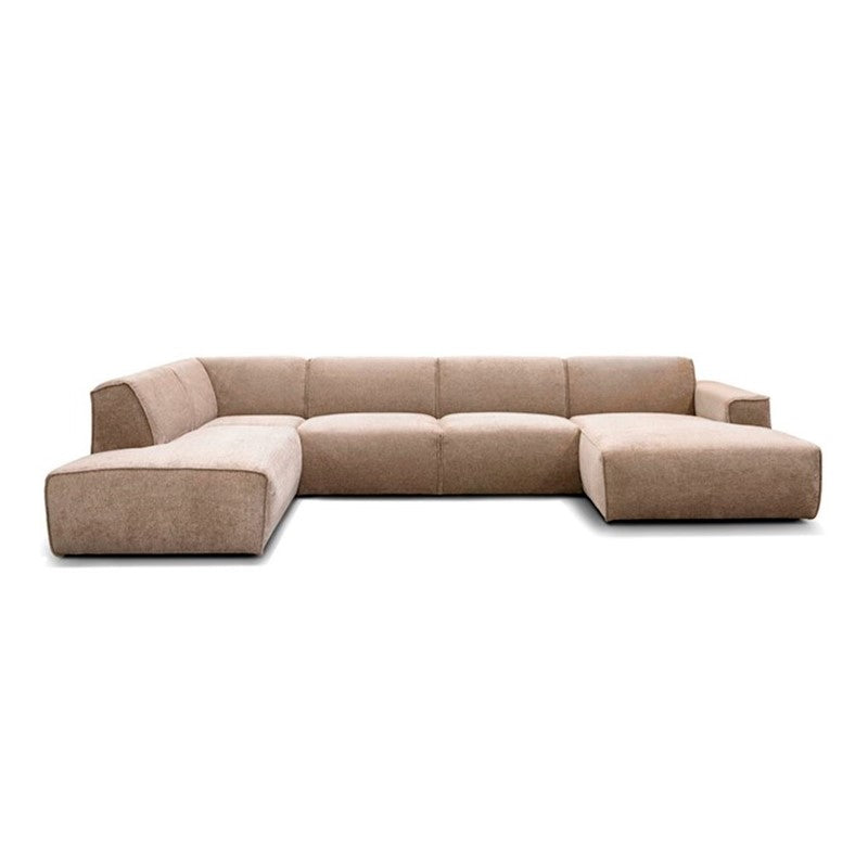 Vilanova hjørnesofa m/chaiselong, beige