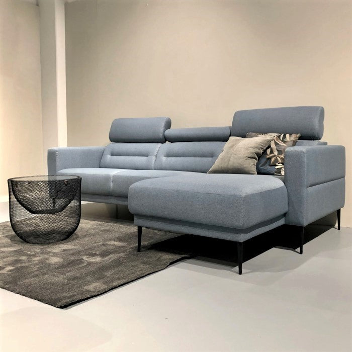 Vizion sofa m/chaiselong, blå